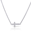 Diamonfire Pave Cross Necklace