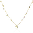 Diamonfire Bezel Set Zirconia Station Necklace