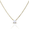 Diamonfire Solitär-Zirkonia-Halskette mit Krappenfassung