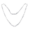 Diamonfire-Halskette mit Pavé-Zirkonia-Gliedern