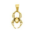 Charm Coven Orb Weaver Spider Charm Gold