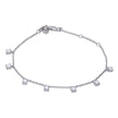 Diamonfire Claw Set Zirconia Station Bracelet