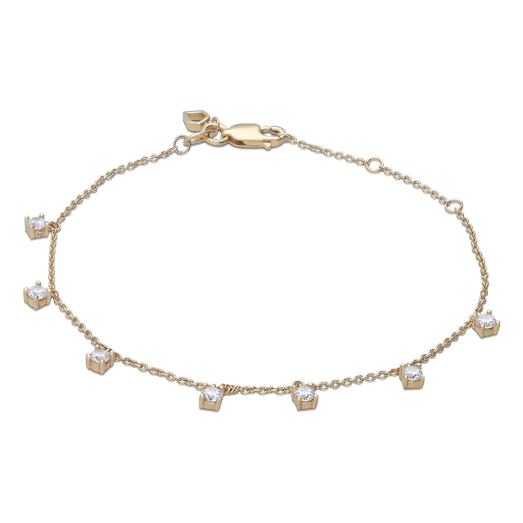 Diamonfire Zirkonia-Armband mit Krappenfassung