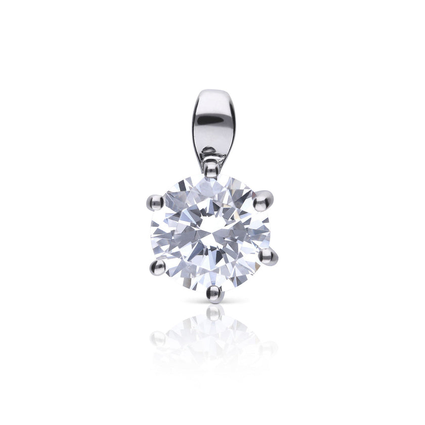 Diamonfire Sechs-Krappen-Anhänger mit Karat