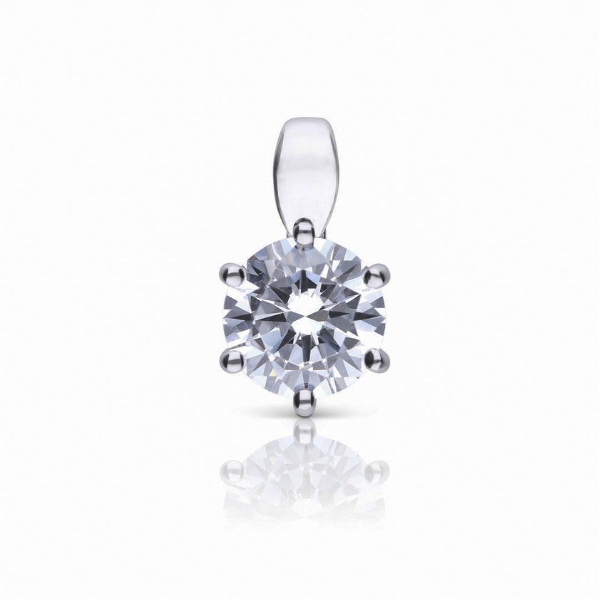 Diamonfire Sechs-Krappen-Anhänger mit Karat