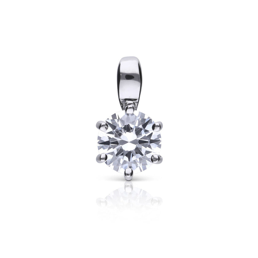Diamonfire Sechs-Krappen-Anhänger mit Karat
