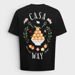 Casa Way Printed T-Shirt Black