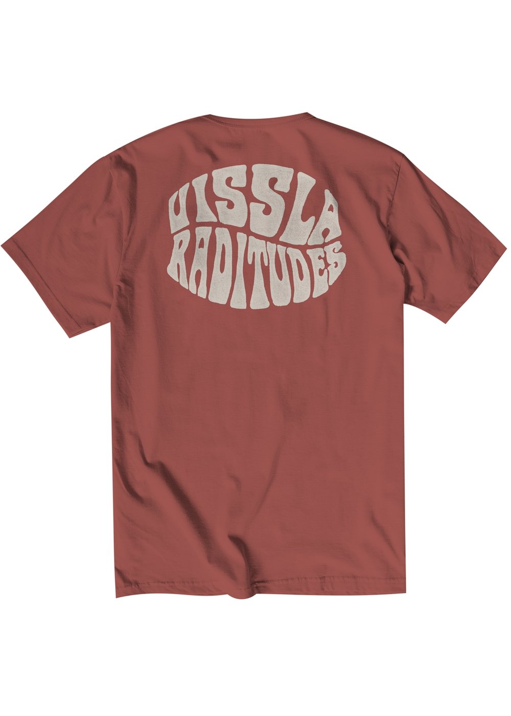 Vissla Raditude Organic T-shirt - Rusty Red