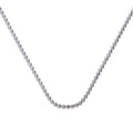 Diamonfire Diamond Cut Ball Chain with Extender 43cm-45cm