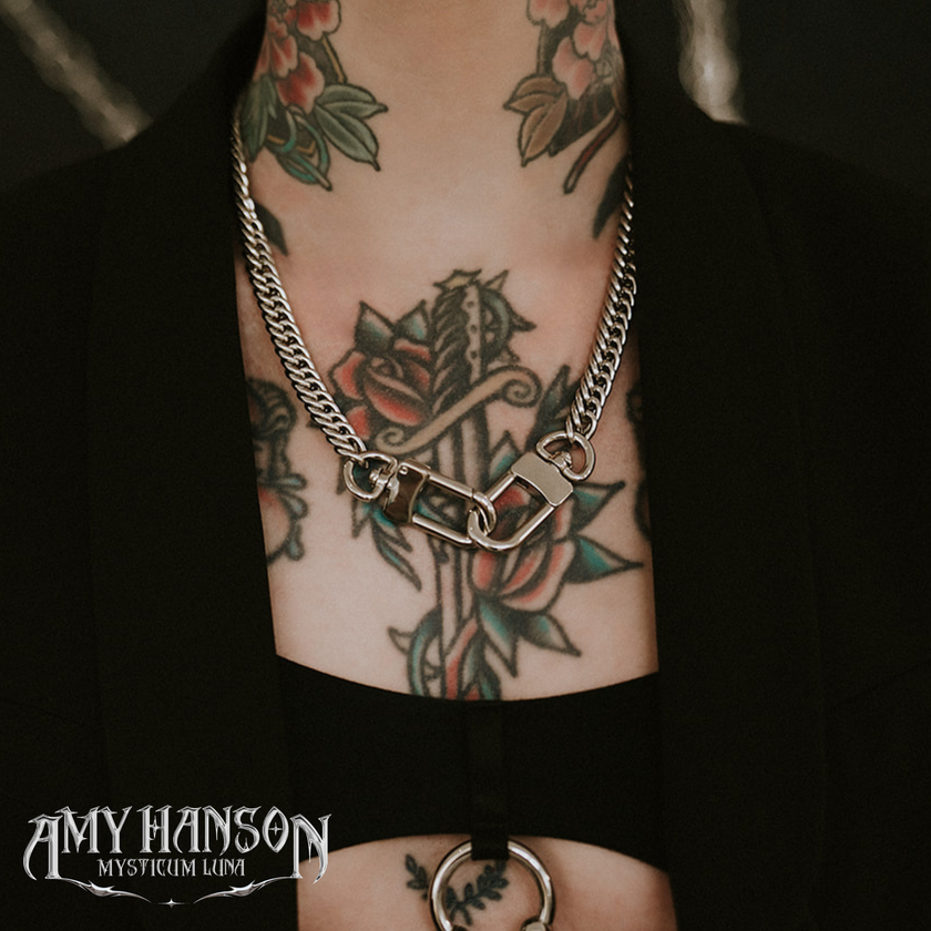 ML x Amy Hanson Scorn Carabiner Necklace