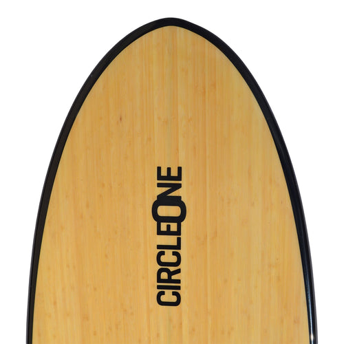 6ft 6 Bamboo Wing Swallow Tail Shortboard Surfboard (FINS Included)
