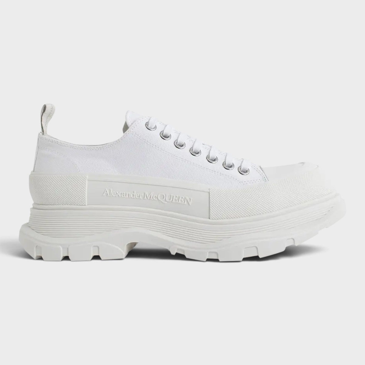 Tread Slick Lace Up Triple White