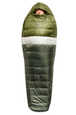 Sierra Designs Get Down 20°F (-7°C) 550-Fill DriDown Sleeping Bag - Regular - Green/White