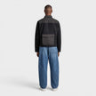 Raw Short Jacket Black