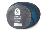 Sierra Designs Night Cap 20°F (-7°C) Synthetic Sleeping Bag - Regular - Moroccan Blue