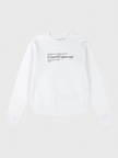 Off-White x Pioneer Sound Engineering Arrow Crewneck White