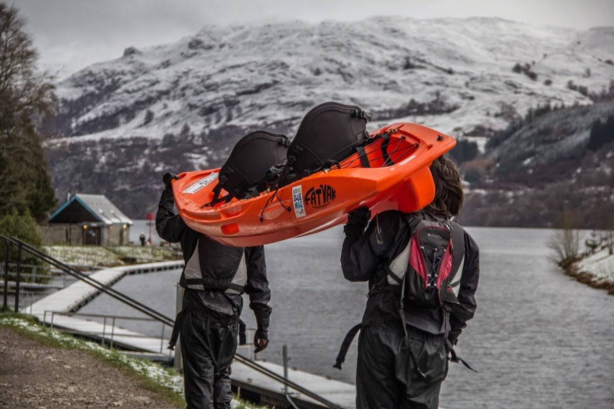 Mahee Tandem-Kajak | Plastikneutral | Orange | Stabil & langlebig