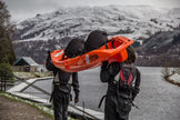 Mahee Tandem-Kajak | Plastikneutral | Orange | Stabil & langlebig