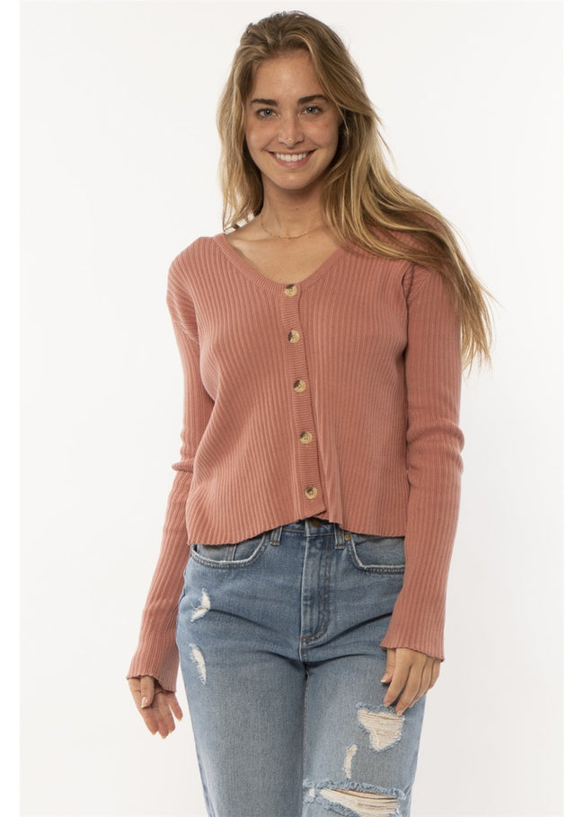 Sisstrevolution Sunburst Langarm-Stricktop