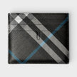 Tall Sandon Snug Check Card Case Brown