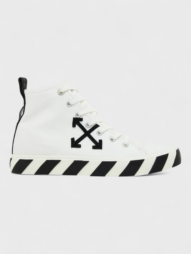 Off-White Vulc Sneaker Mid White Black