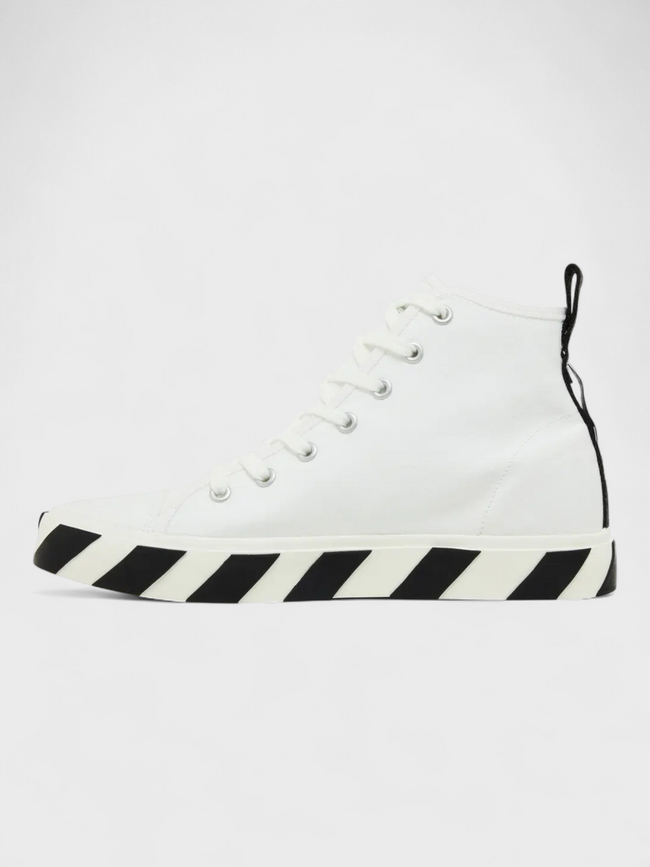 Off-White Vulc Sneaker Mid White Black