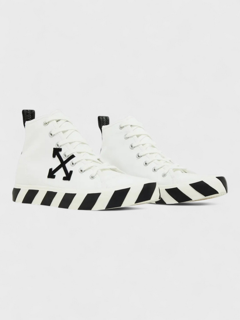 Off-White Vulc Sneaker Mid White Black