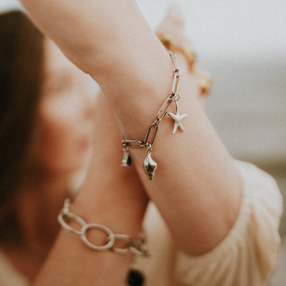 Bracciale con ciondoli Tideborn
