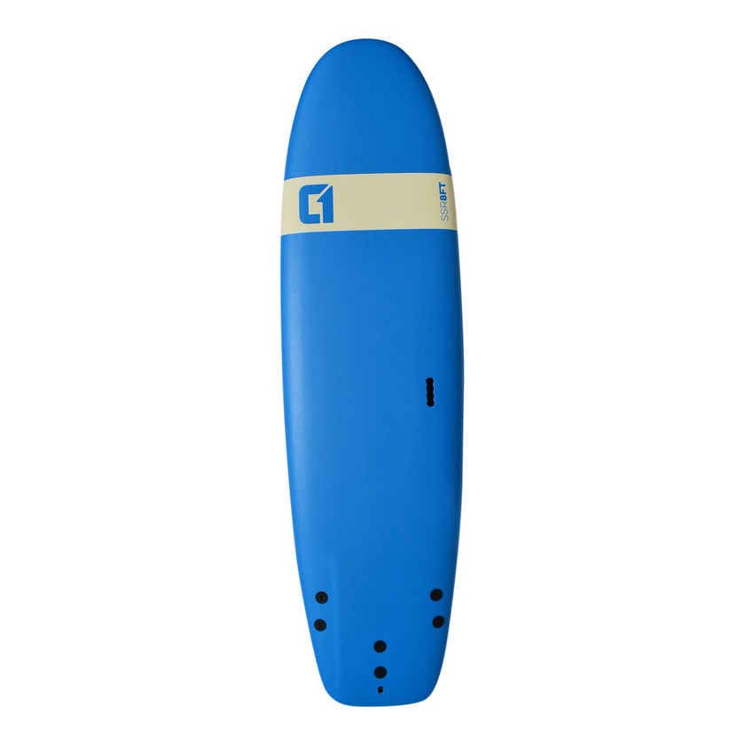 8ft x 26in Beginner Surf School / Rental Softboard Surfboard  - EXTRA WIDE (SSR)