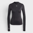 Adidas Long Sleeved Logo Top Black White