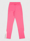 Women's Track Pants Fuchsia White
