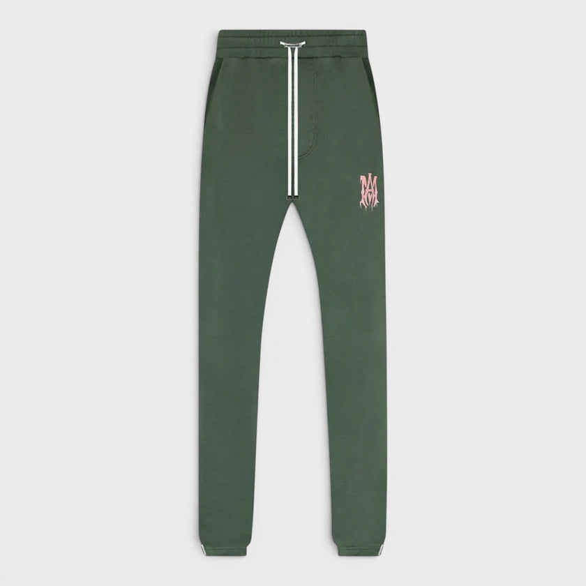 Watercolour MA Sweatpant Green Peach
