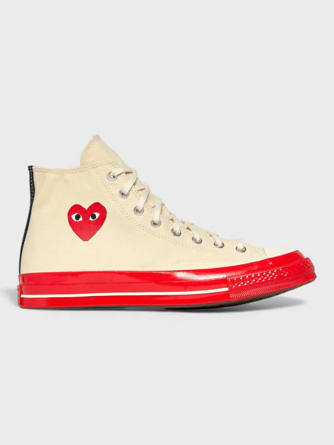 Comme des Garçons Play x Converse Chuck 70 High Pristine Red