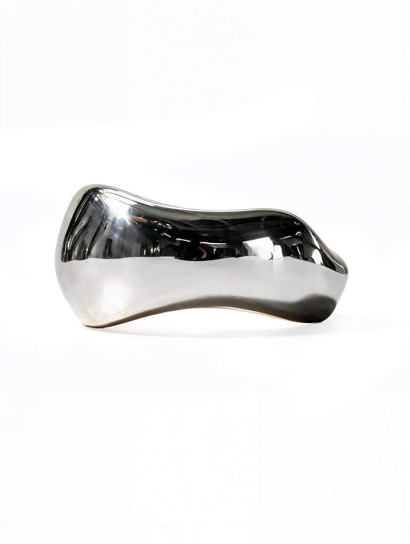 Milos Sculpted Cuff | Sterling Silver