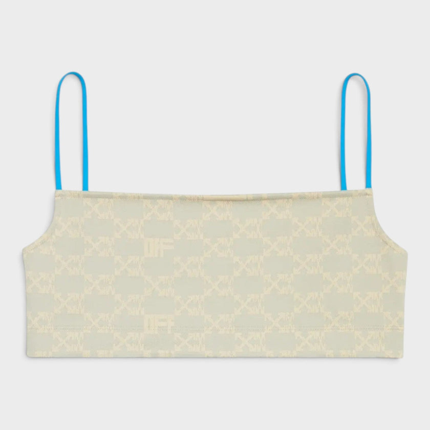 Monogram Tube Top Light Green Sand