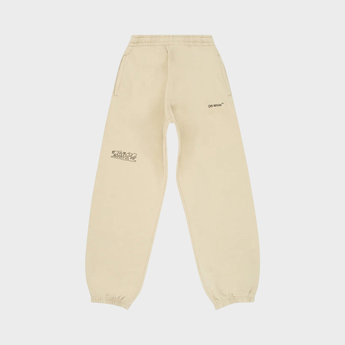 Figure Of Speech Slim Sweatpants Dark Sand