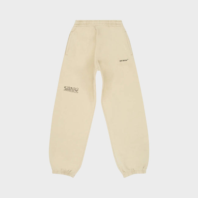 Figure Of Speech Slim Sweatpants Dark Sand