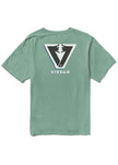 Camiseta Vissla Amigo Shaka de algodón orgánico con bolsillo