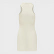 Sleek Rowing Dress Off White