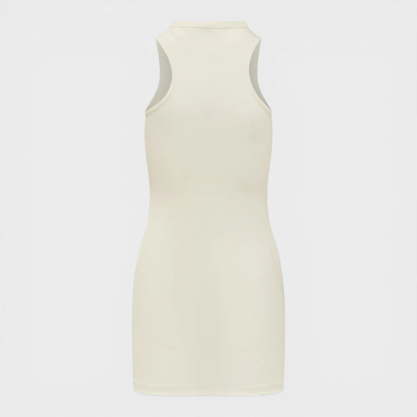 Sleek Rowing Dress Off White