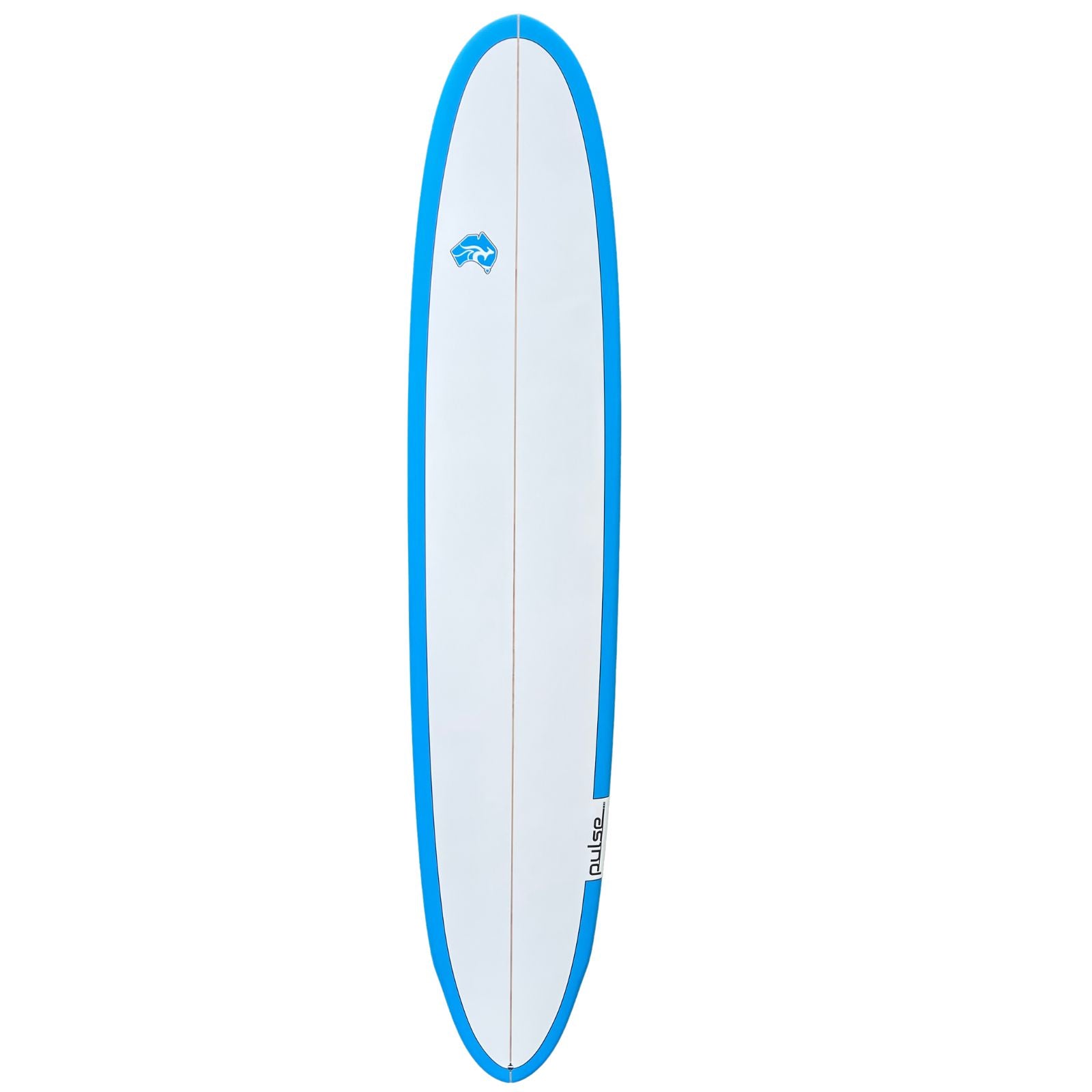 9' Pulse Longboard Round Tail Surfboard von Australian Board Co - FCSII Finnenkästen