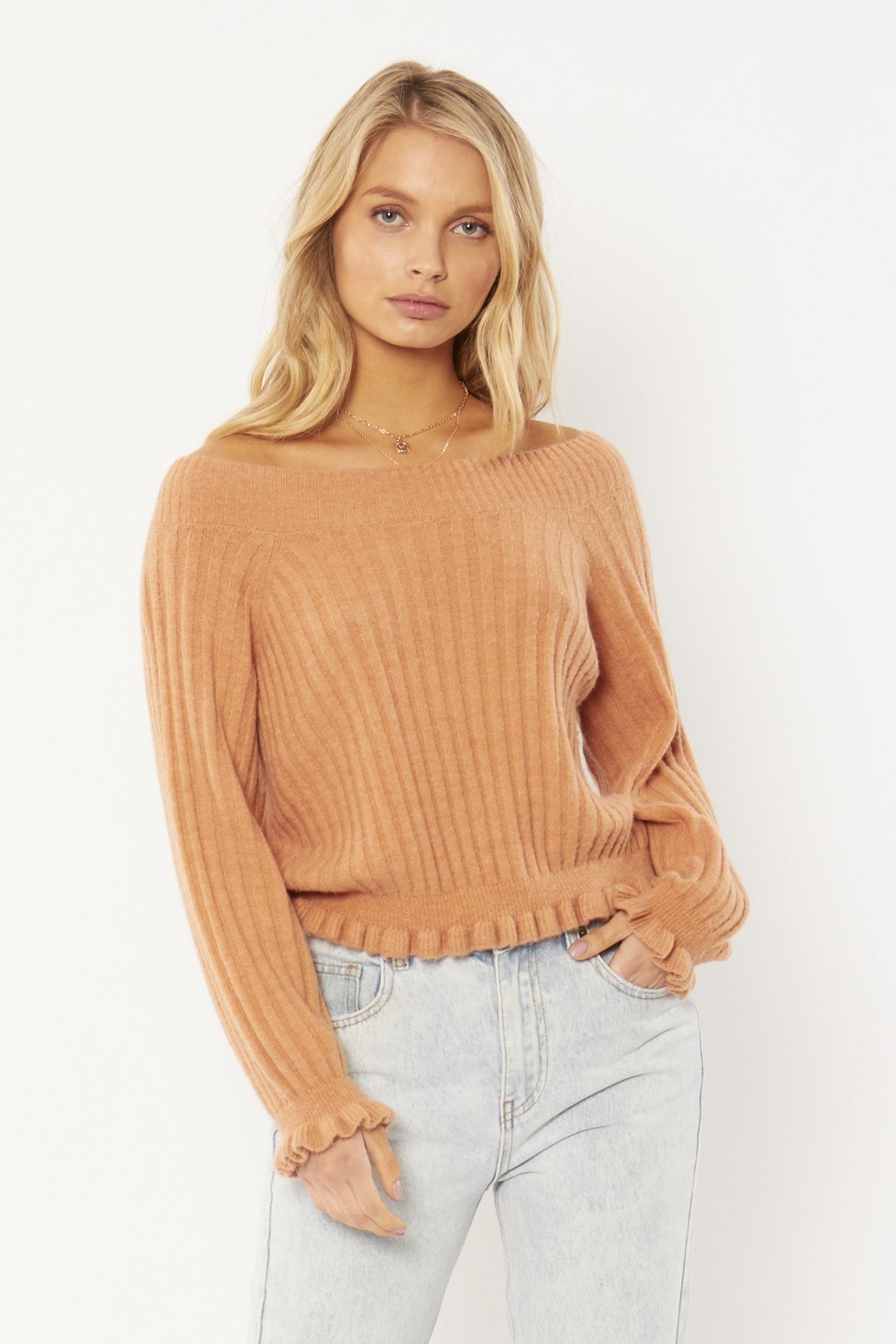 Maglione Sija Amuse Society / cognac