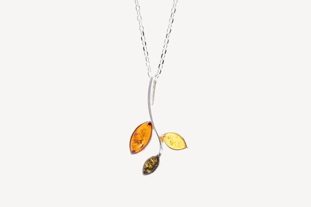 Little Multicolour Amber Pendant