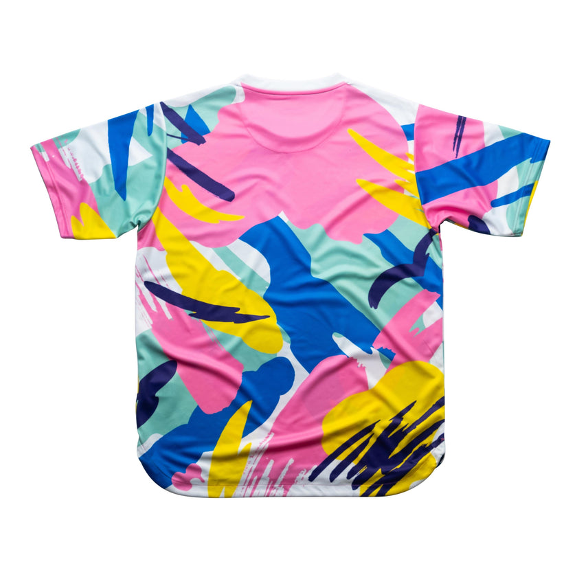 AIXO Abstract Playera para Hombre Multicolor