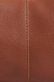 Yumi Brown Shoulder Scoop Bag With Buckle