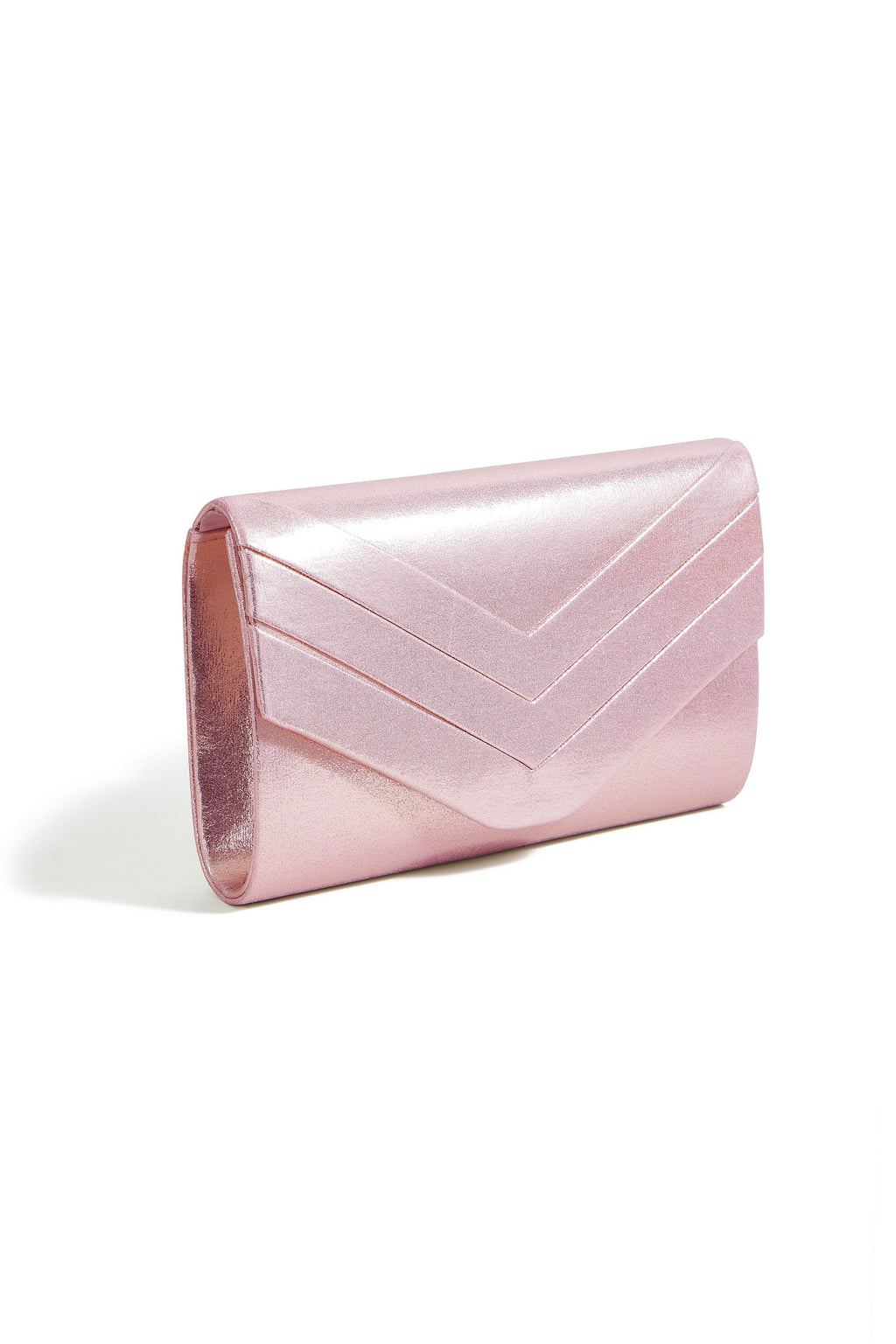 Yumi Rose Shimmer Envelope Clutch Bag