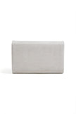 Yumi Ivory Shimmer Envelope Clutch Bag