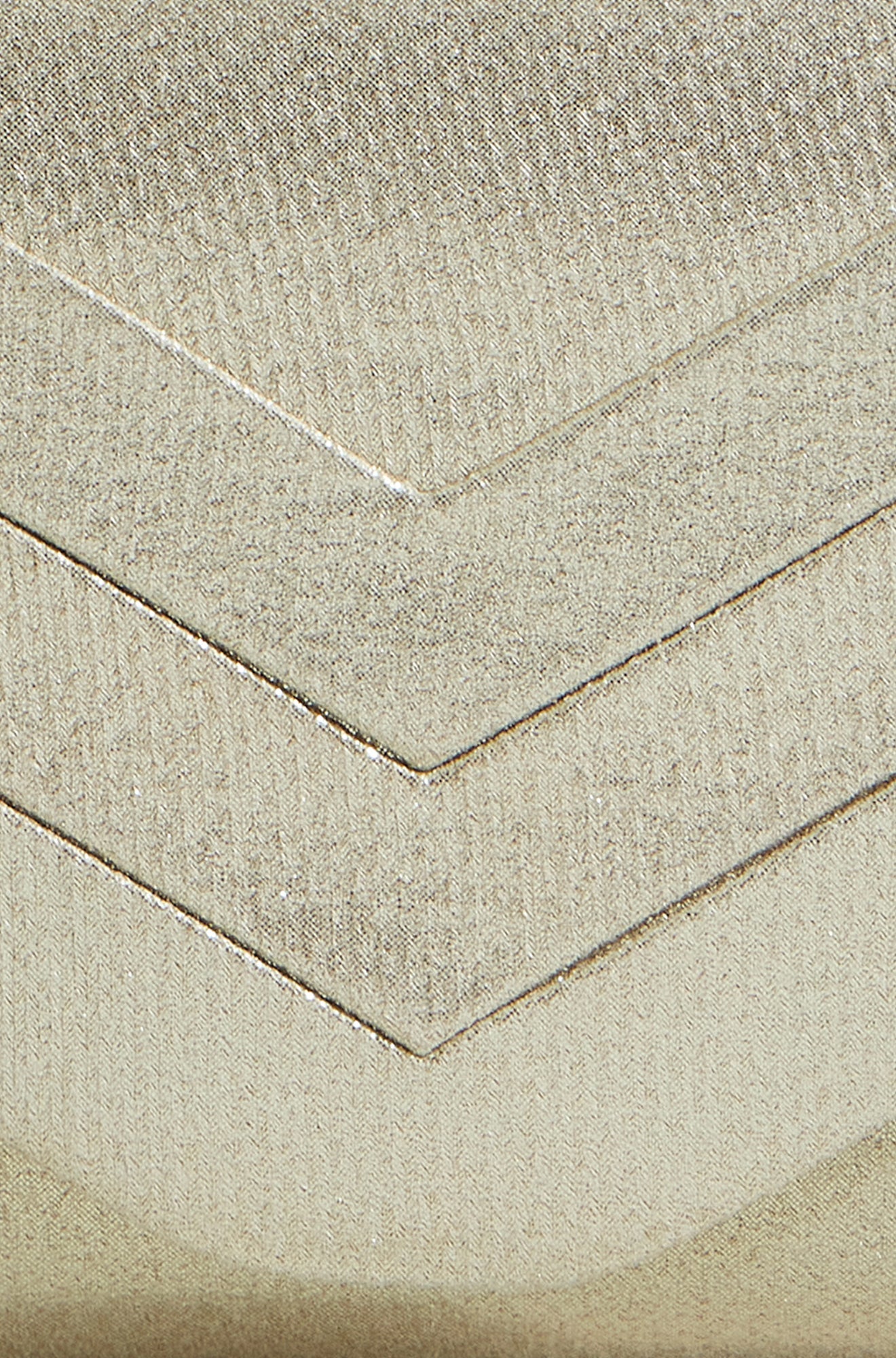 Yumi Gold Shimmer Envelope Clutch Bag