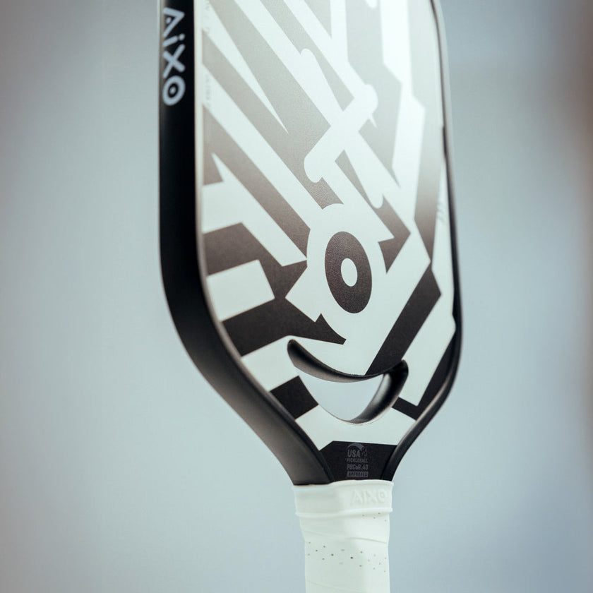 Aixo P14C Reaper Series Chaos Camo 18K Raw Carbon Pickleball Padel
