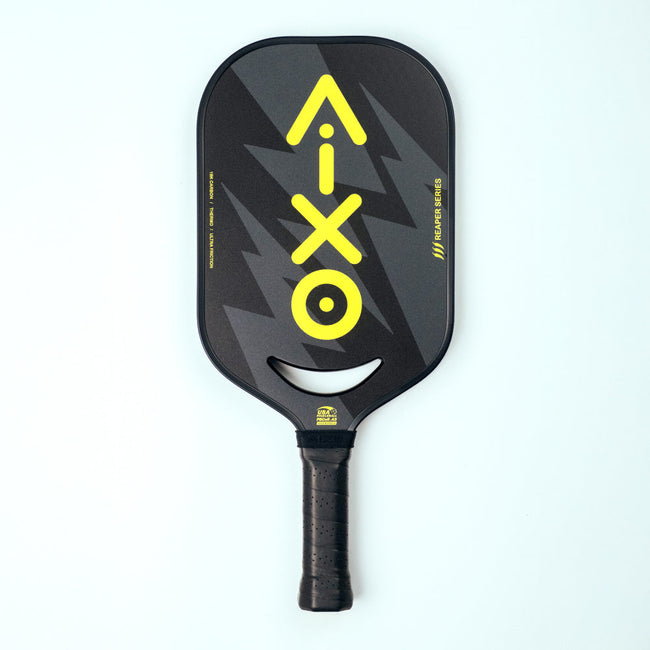 Aixo P14C Reaper Series Insane Bolt 18k Raw Carbon Pickleball Padel